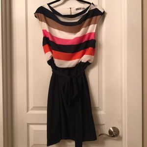 Nordstrom Eliza J navy dress